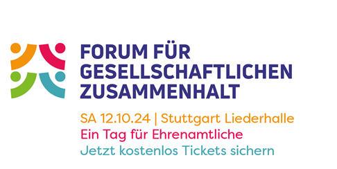 Forum für Gesellschaftlichen Zusammenhalt am 12. Oktober 2024